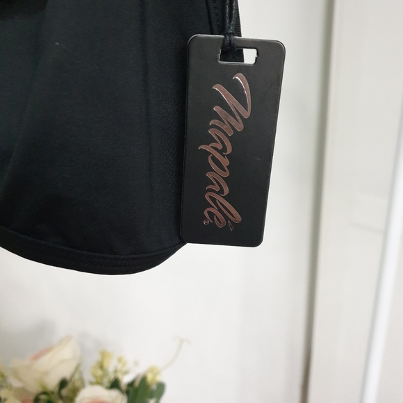 ⬇️$30⬇️NWT AUSXL Mapale Black O Ring Strappy Bralette - Picture 4 of 16